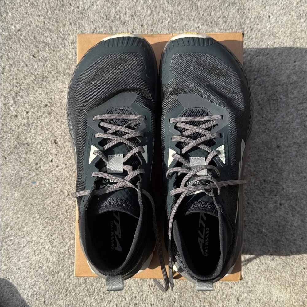 Altra Olympus 275 Trail Shoes - Black Gray men 11 - Picture 7 of 10